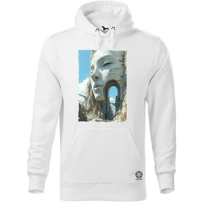 Magnolion Szürreál szobor v4 férfi pulóver - 19 szín, S-5XL férfi pulóver, kardigán