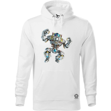 Magnolion Táncoló boldog robot v3 férfi pulóver - 19 szín, S-5XL
