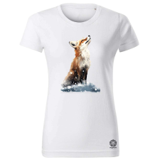 Magnolion Téli róka csendélet v2 női póló - 19 szín, XS-2XL női póló