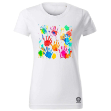 Magnolion Tenyérlenyomatok női póló - 19 szín, XS-2XL női póló