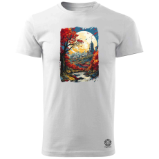 Magnolion Természet a városban v1 férfi póló - 19 szín, S-3XL