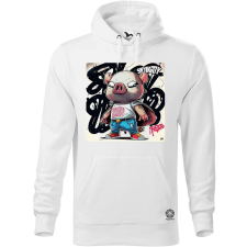 Magnolion Tetovált kismalac srác férfi pulóver - 19 szín, S-5XL férfi pulóver, kardigán