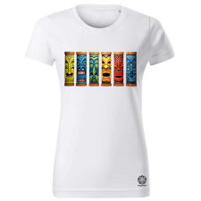 Magnolion Tiki faragványok v1 női póló - 19 szín, XS-2XL női póló