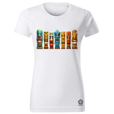 Magnolion Tiki faragványok v2 női póló - 19 szín, XS-2XL női póló