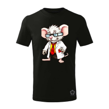 Magnolion Tudós patkány v2 gyerek póló - 11 szín, 4-12 éves gyerek póló