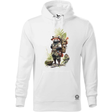 Magnolion Turista vörös panda v1 férfi pulóver - 19 szín, S-5XL