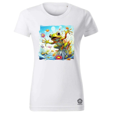 Magnolion Ugrik a béka női póló - 19 szín, XS-2XL női póló