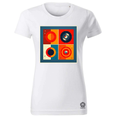 Magnolion Űr logó v2 női póló - 19 szín, XS-2XL