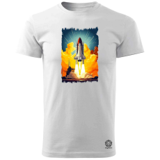 Magnolion Űrrepülő v4 férfi póló - 19 szín, S-3XL