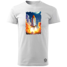 Magnolion Űrrepülő v5 férfi póló - 19 szín, S-3XL férfi póló