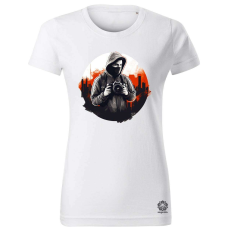 Magnolion Utcai fotós v4 női póló - 19 szín, XS-2XL