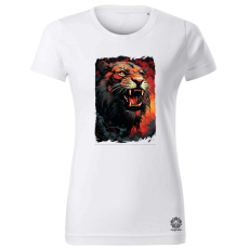 Magnolion Üvöltő oroszlán v4 női póló - 19 szín, XS-2XL