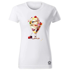 Magnolion Vaníliafagyi fantázia v2 női póló - 19 szín, XS-2XL