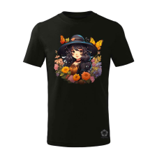 Magnolion Varázslatos anime lány v1 gyerek póló - 11 szín, 4-12 éves gyerek póló