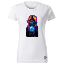 Magnolion Varázsló és varázsgömb v4 női póló - 19 szín, XS-2XL női póló