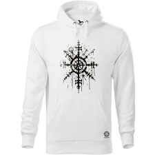 Magnolion Vegvísir rúna v3 férfi pulóver - 19 szín, S-5XL férfi pulóver, kardigán