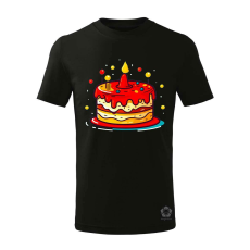 Magnolion Vektor torta v3 gyerek póló - 11 szín, 4-12 éves