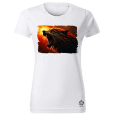 Magnolion Vérfarkas vérhold alatt v5 női póló - 19 szín, XS-2XL női póló