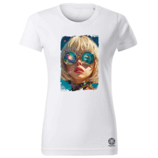 Magnolion Világegyetem kaleidoszkóp v3 női póló - 19 szín, XS-2XL női póló