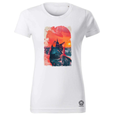 Magnolion Vörös cica BP v5 női póló - 19 szín, XS-2XL