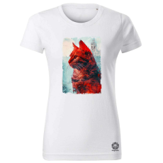Magnolion Vörös cica BP v6 női póló - 19 szín, XS-2XL