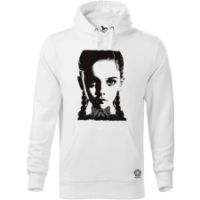 Magnolion Wednesday Addams sziluett v2 férfi pulóver - 19 szín, S-5XL férfi pulóver, kardigán