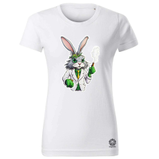 Magnolion Weed nyuszi v1 női póló - 19 szín, XS-2XL