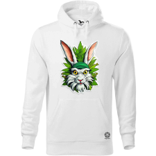 Magnolion Weed nyuszi v3 férfi pulóver - 19 szín, S-5XL férfi pulóver, kardigán