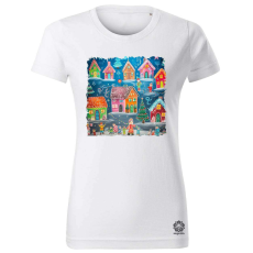 Magnolion XMAS gyerekrajz v1 női póló - 19 szín, XS-2XL