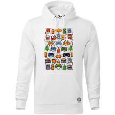 Magnolion XMAS kontroller v8 férfi pulóver - 19 szín, S-5XL férfi pulóver, kardigán