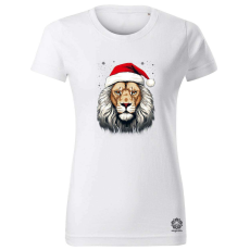 Magnolion XMAS oroszlán v12 női póló - 19 szín, XS-2XL