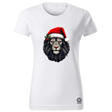 Magnolion XMAS oroszlán v2 női póló - 19 szín, XS-2XL