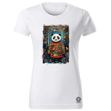 Magnolion XMAS panda v3 női póló - 19 szín, XS-2XL női póló