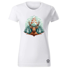 Magnolion XMAS rénszarvas v14 női póló - 19 szín, XS-2XL női póló