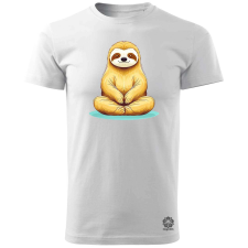Magnolion Zen lajhár v1 férfi póló - 19 szín, S-3XL férfi póló
