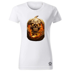 Magnolion Zombi Halloween tök v3 női póló - 19 szín, XS-2XL