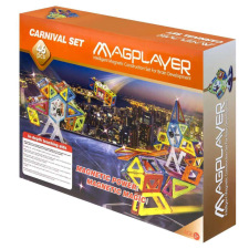 Magplayer Carnival Set Mágneses építő készlet, 46 db-os mágneses építőjáték