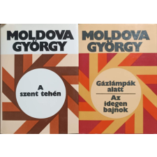 Magvető Gázlámpák alatt, Az idegen bajnok + A szent tehén (2 kötet) - Moldova György antikvárium - használt könyv