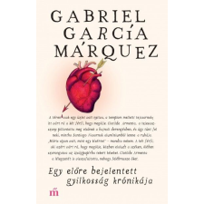 Magvető Kiadó Gabriel García Márquez: Egy előre bejelentett gyilkosság krónikája irodalom