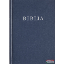 Magyar Bibliatársulat Biblia (RÚF 2014), középméret, vászonkötés, kék vallás