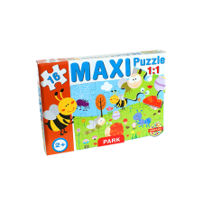 Magyar Gyártó Maxi puzzle a rét állataival - D-Toys kreatív és készségfejlesztő