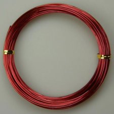 Magyar Szárazvirág Alu drót 1,5mm 50g/csomag piros dekorációs kellék