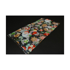 Magyar termék Karácsonyi mintás celofán tasak oldalredős 20x40 cm ajándéktasak