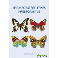  Magyarországi lepkék kifestőkönyve egyéb könyv