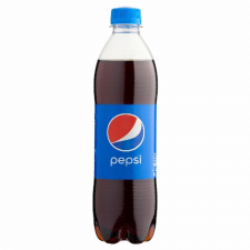 MAGYARÜDÍTŐ FORGALMAZÓ KFT. Pepsi csökkentett cukortartalmú colaízű szénsavas üdítőital, cukorral és édesítőszerekkel  0,5 l üdítő, ásványviz, gyümölcslé