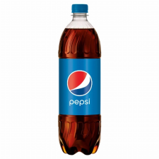 MAGYARÜDÍTŐ FORGALMAZÓ KFT. Pepsi csökkentett cukortartalmú colaízű szénsavas üdítőital, cukorral és édesítőszerekkel 1 l üdítő, ásványviz, gyümölcslé