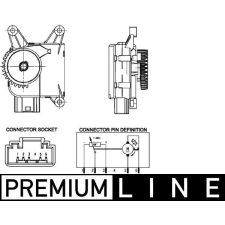 Mahle állító elem, keverőlap MAHLE AA 16 000P autóalkatrész