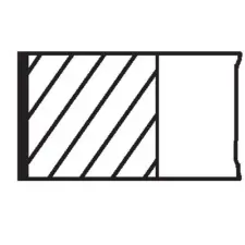 Mahle dugattyúgyűrű-készlet 030 82 N0 autóalkatrész