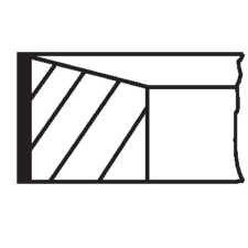 Mahle dugattyúgyűrű-készlet MAHLE 021 RS 10110 0N0 autóalkatrész