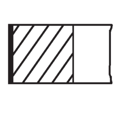 Mahle dugattyúgyűrű-készlet MAHLE 030 20 N1 autóalkatrész